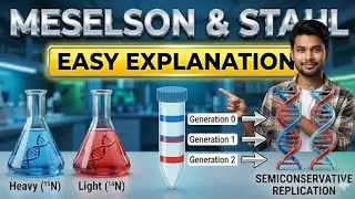 Meselson and Stahl Experiment | Proof of Semi-Conservative Replication | DNA | Class 12th BIO | NEET
