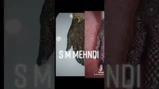 sm mehndi art by sm