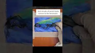 You don't need a big canvas to create beautiful art! 🖼🎨🌌