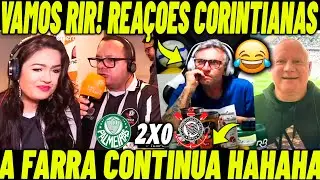 VAMOS RIR! REAÇÕES DOS CORINTIANOS! A FARRA CONTINUA HAHA! VERDÃO AMASSOU O CORINTHIANS