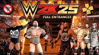 Новая игра WWE 2K25 для PSP и Android | Рэнди, Батиста против Пенты, Джейкоба | Полные выходы на ...
