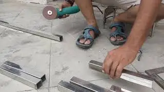 Making of stainless steel gate