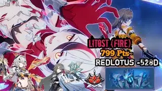 Honkai Impact 3rd : Ex Abyss RedLotus (528) | Litost (Fire) | Vita, Helia, & Coralie