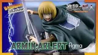 Figma ARMIN ARLERT Attack on Titan Action Figure Review
