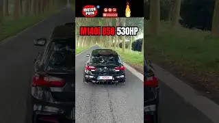LAUNCHING A 530 HORSEPOWER M140i B58 #f20 #m140i #b58 #1series #hatchbackcar #launch #tuning #shorts