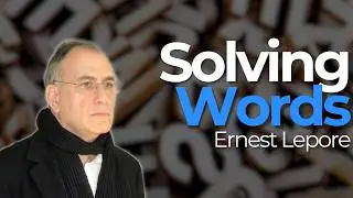 56. Ernest Lepore | Language