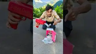 Only ₹999 Mini ATM Machine Aur Money Gun Unboxing For Wedding😲