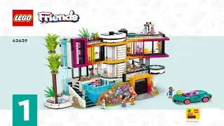 LEGO instructions - LEGO Friends - 42639 - Andrea's Modern Mansion (Book 1)