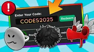 *45 НОВЫХ КОДОВ* ВСЕ промокоды Roblox на август 2025 года для получения БЕСПЛАТНЫХ предметов и бе...