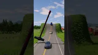 How many cars can pass #887 #beamngdrive