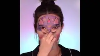 Mask Off Challenge Makeup Transformation