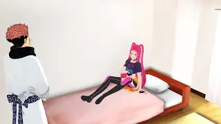Kiss Amnesia Sukuna X Mira 💋 | Kpop Demon Hunters X Jujutsu Kaisen MMD
