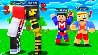 👩‍❤️‍👨 PILLO A MIS AMIGOS BESÁNDOSE EN MINECRAFT 😱