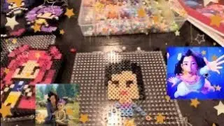 Дизайн из бисера Perler: K-pop Demon Hunters Celine!