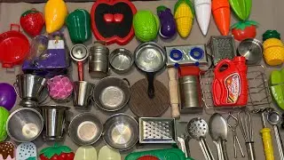 3:43 MINUTES SATISFYING UNBOXING OF KITCHEN STEEL SET | MINI KITCHEN TV | 