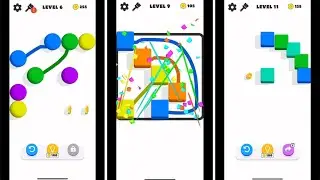 Connect Balls - Line Puzzle - (IOS Gameplay)