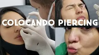 VLOG: COLOCANDO PIERCING NO NARIZ
