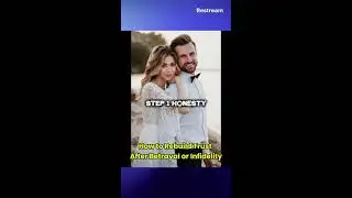 How to Rebuild Trust After Betrayal Infidelity | Heal After Cheating | Marriage Trust Issues #shorts