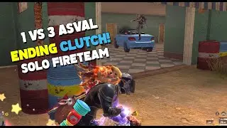 UBUSAN NG DISKARTE SA HULI 1 vs 3 | SOLO VS FIRETEAM (ROS GAMEPLAY)