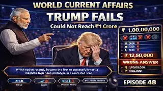 🔥KBC Hot Seat Special Show | BREAKING NEWS! HISTORY CREATED ON  World current affair Question Answer