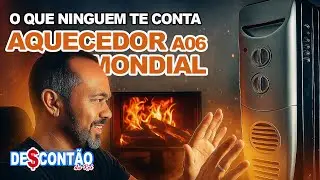 Aquecedor Mondial A06 🔥 Unboxing + Teste + Dicas que Ninguém Te Conta!