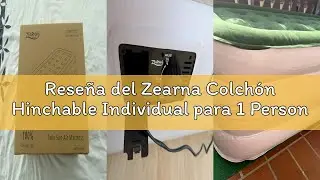 Rese&ntilde;a del Zearna Colch&oacute;n Hinchable Individual para 1 Persona, colch&oacute;n Inflable Cama de Aire Autoinf
