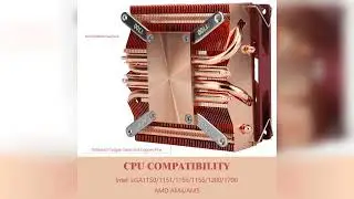 Review: Thermalright AXP90-X53 Full Cooper Low Profile CPU Cooler ITX,with 92mm TL-9015R Slim ...