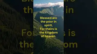 Blessed Are the Poor in Spirit | Matthew 5:3 Reflection
