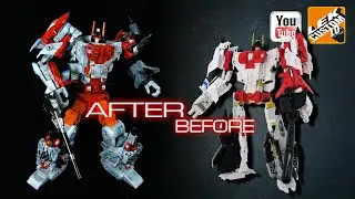 Custom Transformers Superion Combiner Wars  By LEK Custom Toys 2015
