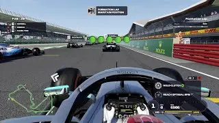 F1 2019 Gameplay: Mercedes at Silverstone, 25% race
