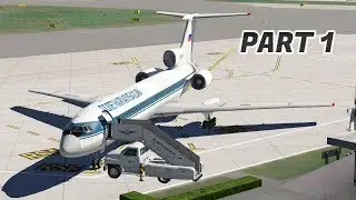 Сможет ли настоящий капитан 737 управлять Ту-154 в X-Plane 11!? | Лондон - Москва | ЧАСТЬ 1/2