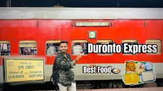 Overnight Journey on 22202 Puri - Sealdah Duronto Express | Full Journey in Night & Food Review 