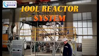 100L Esterification Polycondensation Reactor System