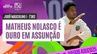 MAIS UM OURO! MATHEUS NOLASCO VENCE A FINAL DO JUDÔ MASCULINO