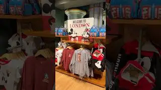 Mickey and Minnie Mouse London Merchandise at the Disney Store #loungefly #mickeymouse
