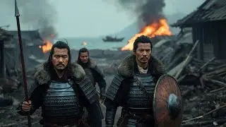 100 Samurai DESTROYED 8,000 Mongol Invaders? | Battle of Iki Island (1274)