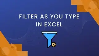 Filter as you type in Excel (Hindi)-Must Watch Video