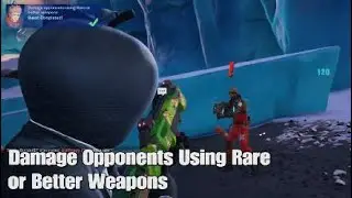 Damage Opponents Using Rare or Better Weapons - Fortnite Break the Curse Quest