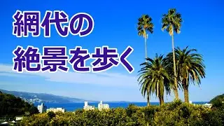 熱海の温泉地　網代で絶景を見下ろしながら散歩