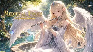 Celestial Guardian | Medieval Fantasy Focus Music for Deep Concentration & Relaxation 🌙✨