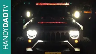 Jeep Wrangler Halo Headlights by Sunpie