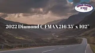 2022 Diamond C FMAX216 35&rsquo; x 102&rdquo; Gooseneck Trailer For Sale at Baytown, TX
