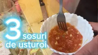 MIXUM | 3 sosuri usturoi, cu  Lucica - mujdeiurile de bază din Delta Dunării și cu ce se asociază