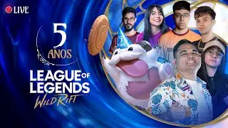 Festa de Anivers&aacute;rio de 5 anos - Brasil | League of Legends: Wild Rift