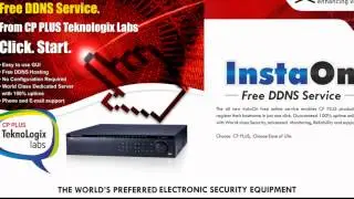 CP PLUS Presents - 'Insta On' Free DDNS in DVRs