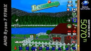3D Lemmings (EUR) | Ymir Emulator | Sega Saturn