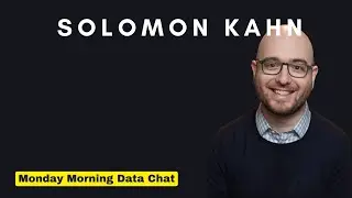 Solomon Kahn - Customer-Facing Data Products