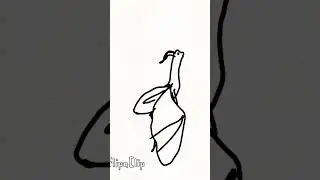 Flying dragon doodle