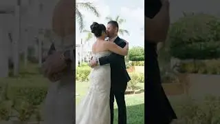 Love blooms amidst the breathtaking backdrop of Riu Dunamar Costa Mujeres as Nikole and Joey