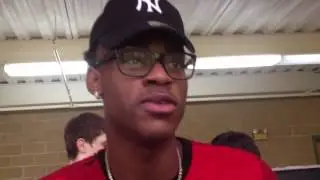 Peach Jam | 5-star PF Jarred Vanderbilt talks Kentucky, foot injury